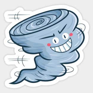 Cute Tornado Sticker
